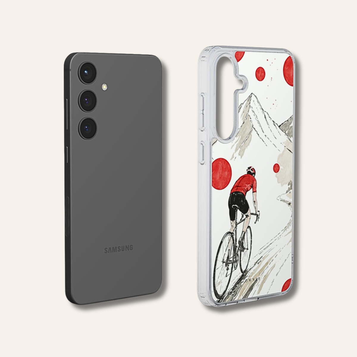 Road Escape - Samsung Clear Cover