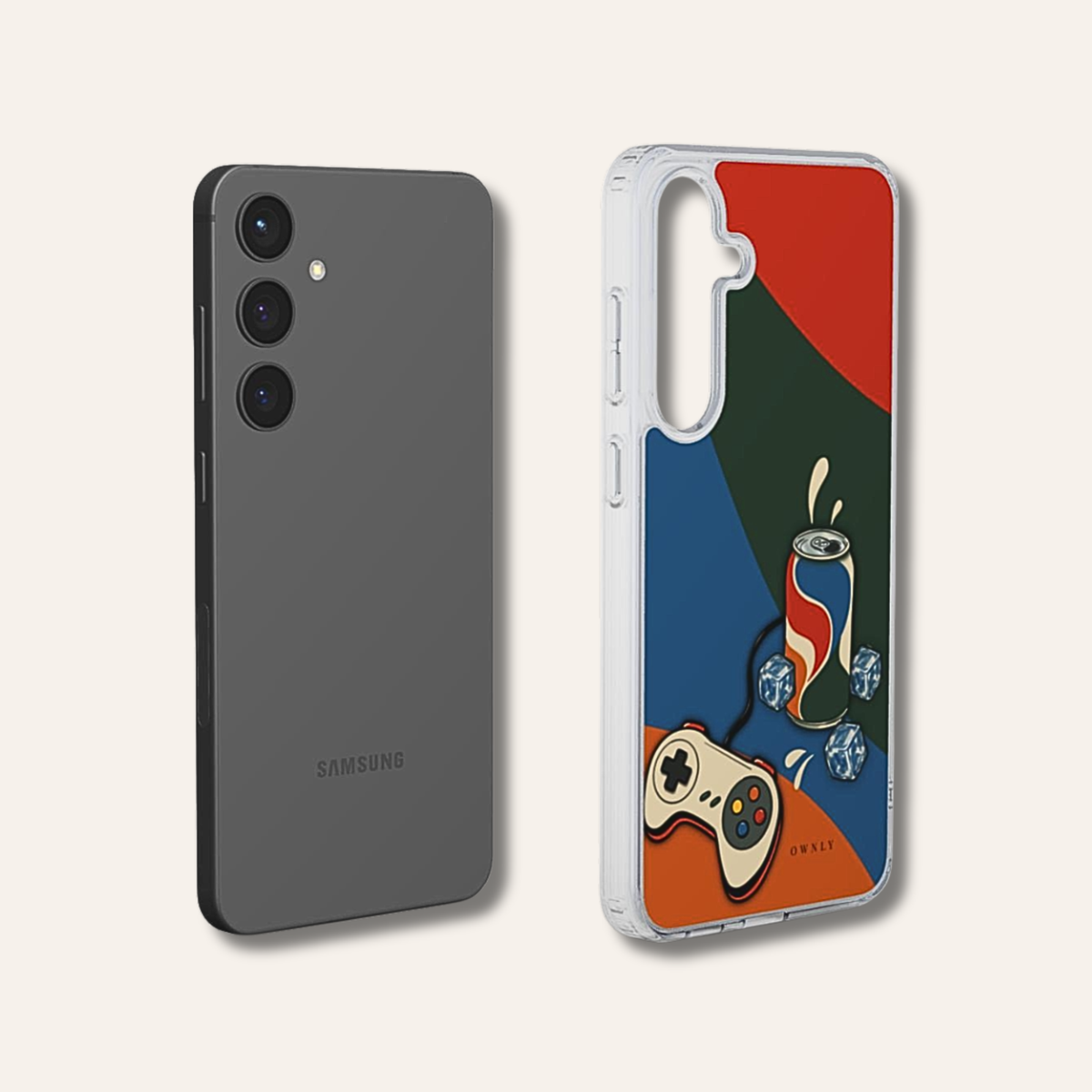 One More Round - Samsung Clear Cover