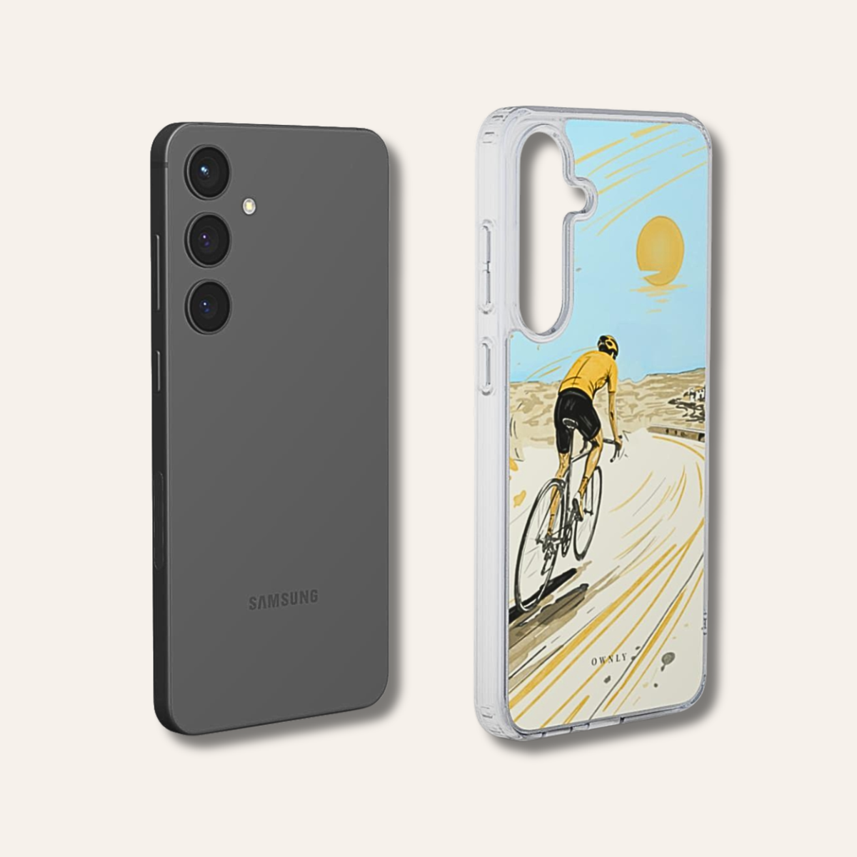 Summer Ride - Samsung Clear Cover