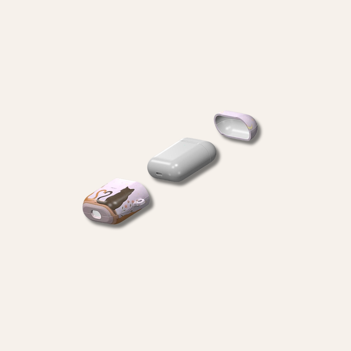 Moonlit Tails – AirPods Cover