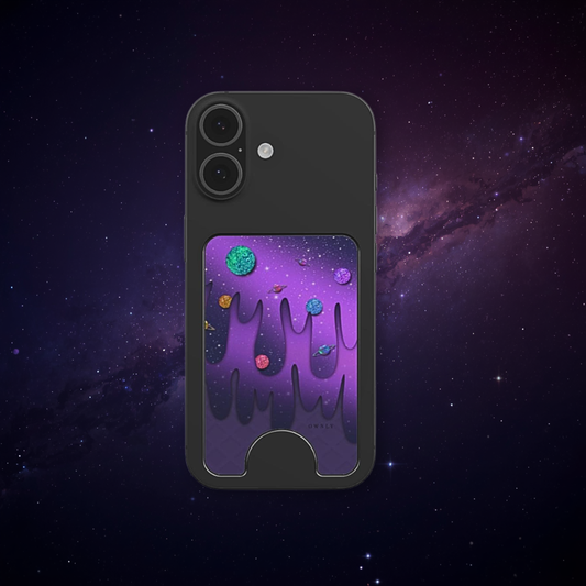Galaxy Drip - Magnetisk Kortholder