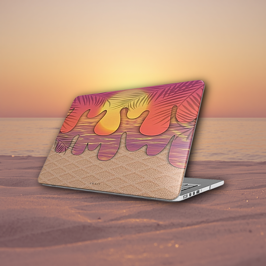 Sunset Drip - MacBook Case
