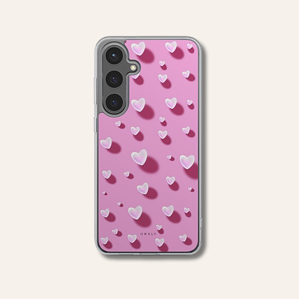 Heart Pop - Samsung Clear Cover