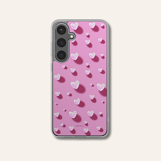 Heart Pop - Samsung Clear Cover