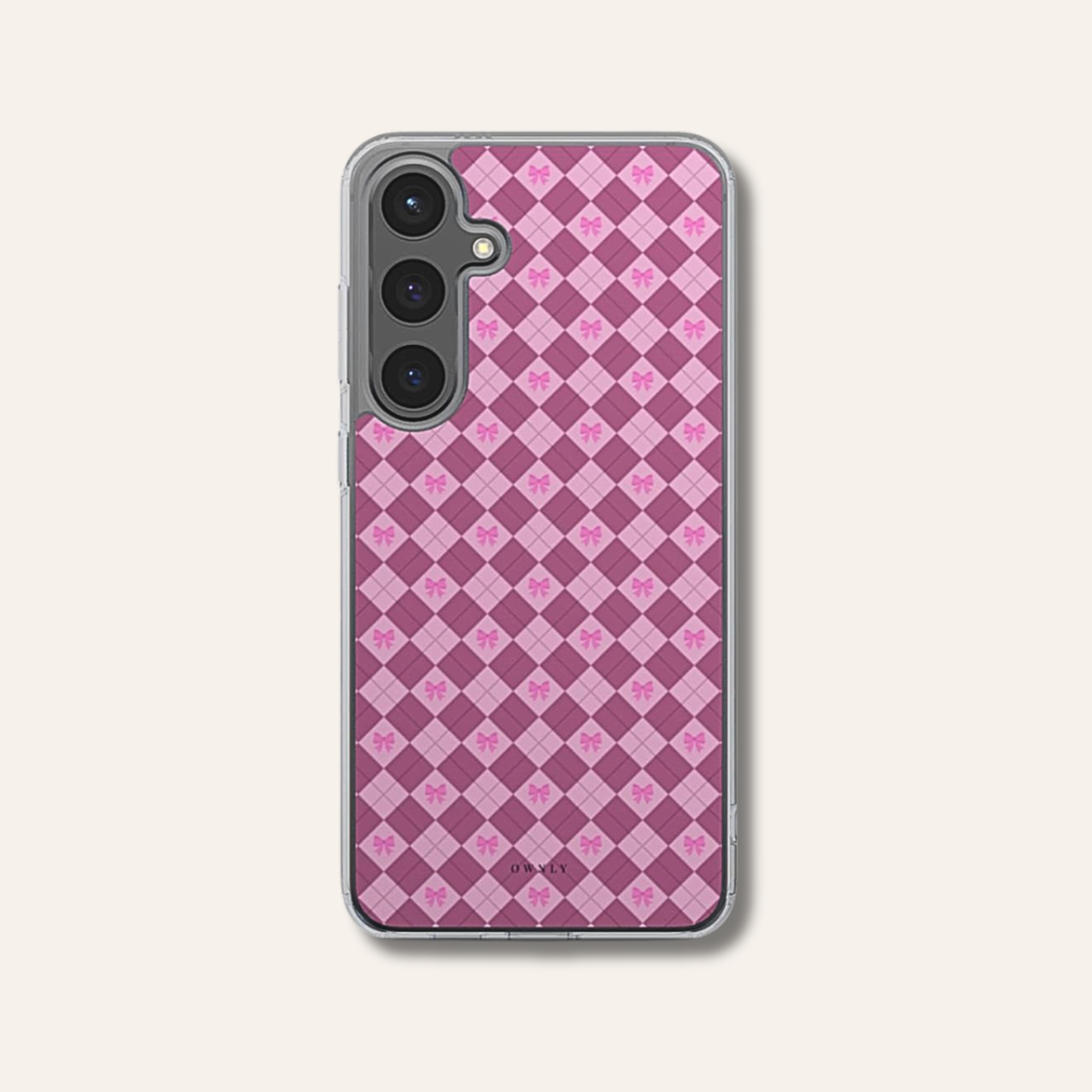 Pink Bow Club - Samsung Clear Cover