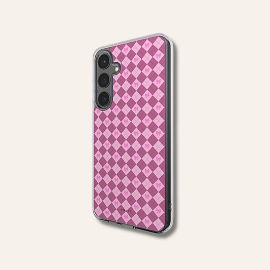 Pink Bow Club - Samsung Clear Cover