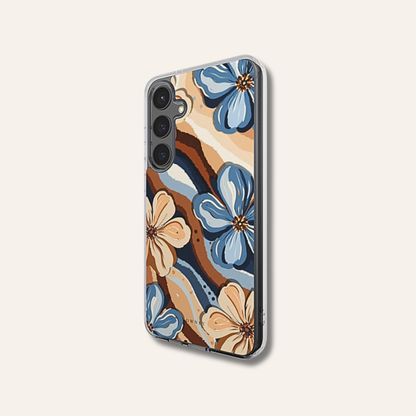 Midnight Bloom - Samsung Clear Cover