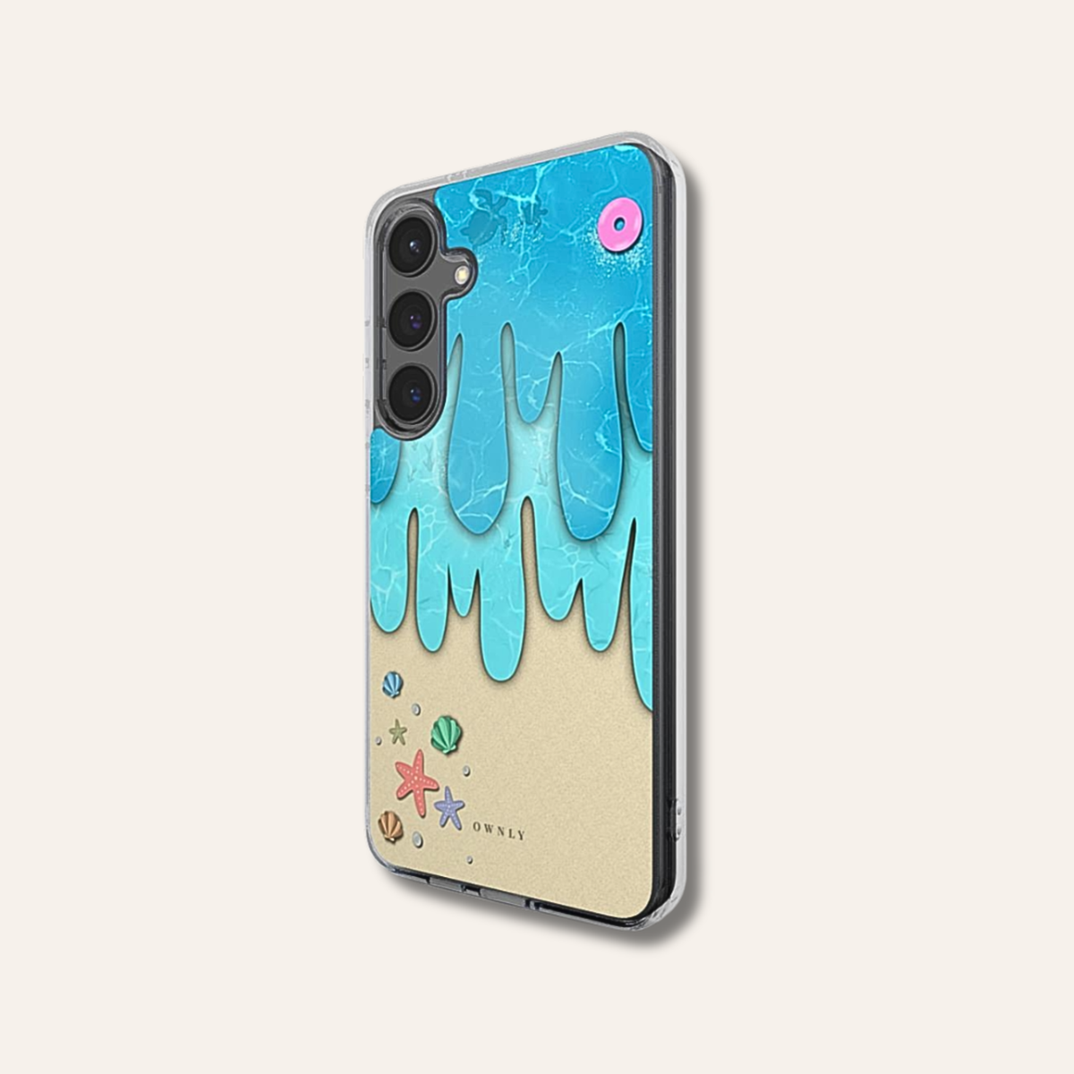 Ocean Drip - Samsung Clear Cover
