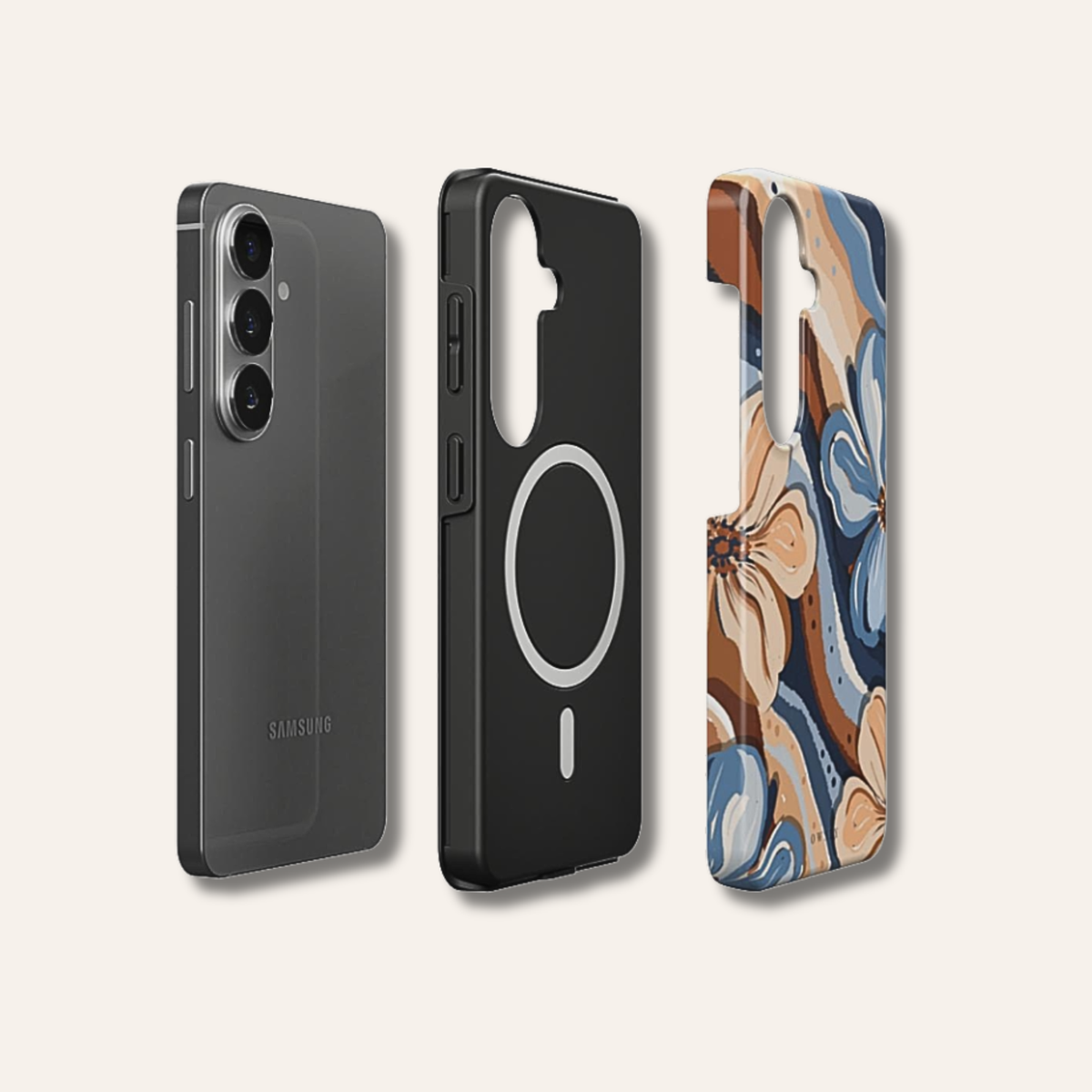 Midnight Bloom - Samsung Tough Cover