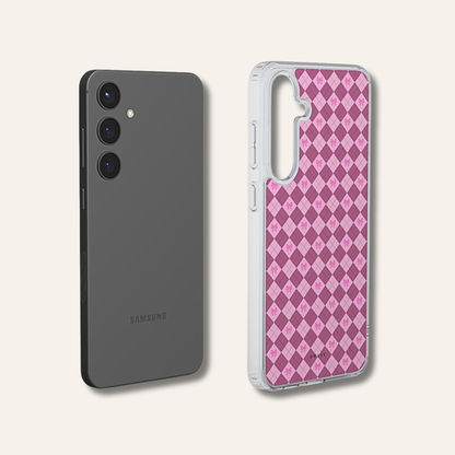 Pink Bow Club - Samsung Clear Cover