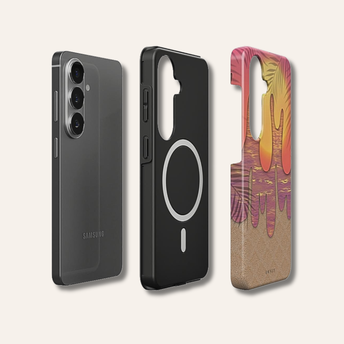 Sunset Drip - Samsung Magnetisk Tough Cover