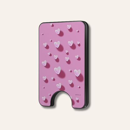 Heart Pop - Magnetisk Kortholder