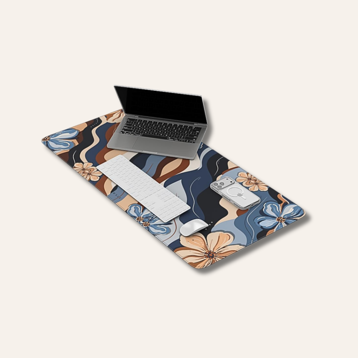 Midnight Bloom - Skrivebordsunderlag