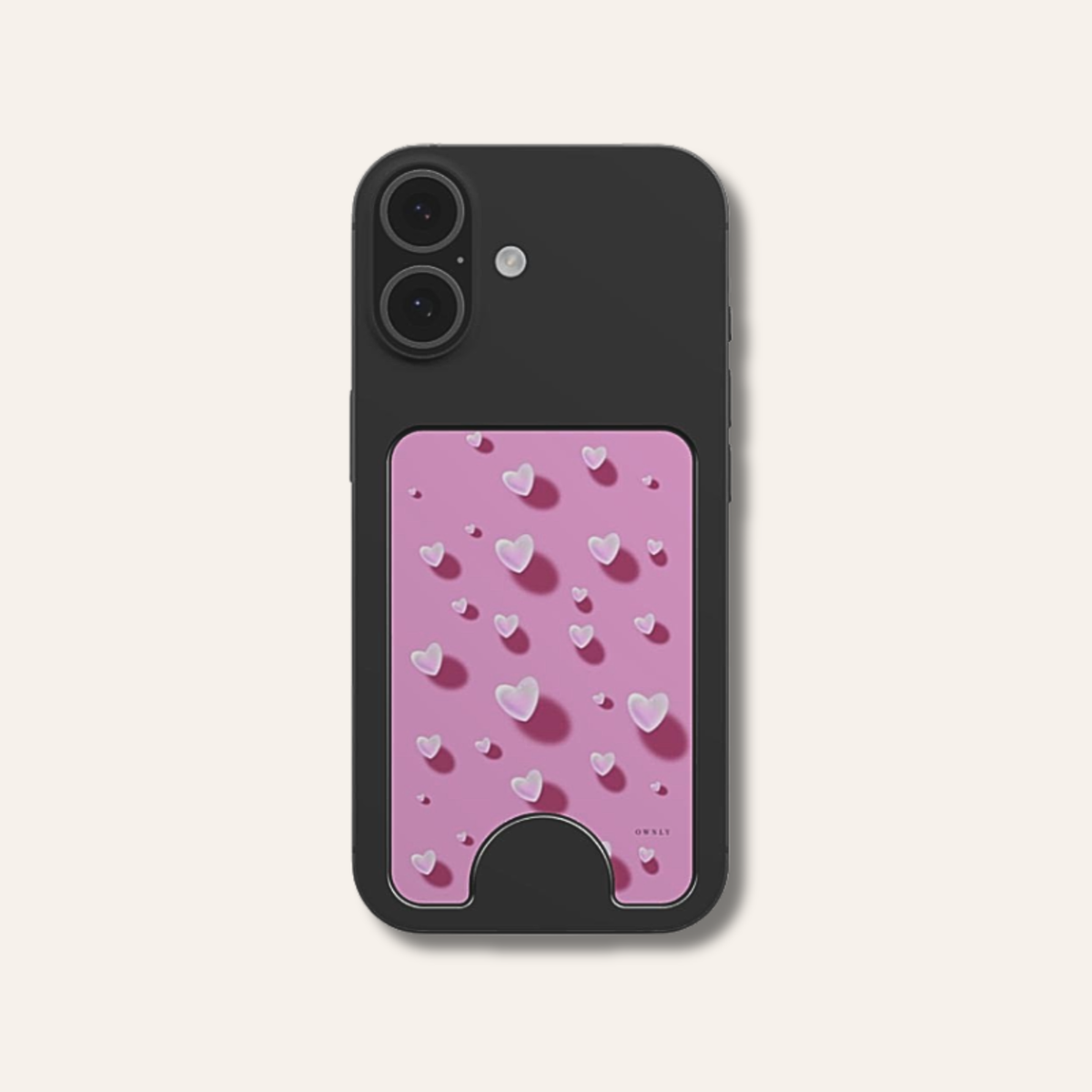 Heart Pop - Magnetisk Kortholder