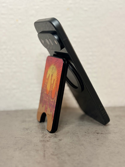 Sunset Drip - Magnetisk Kortholder