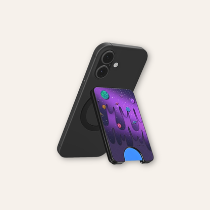 Galaxy Drip - Magnetisk Kortholder