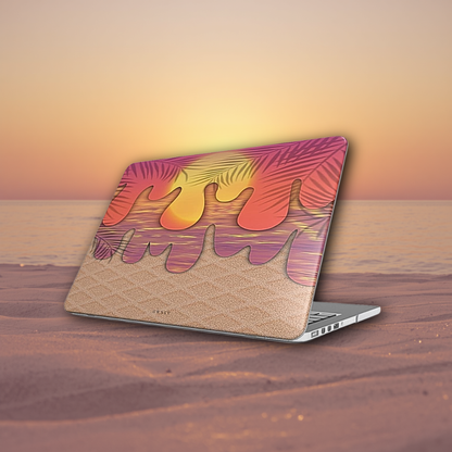 Sunset Drip - MacBook Case