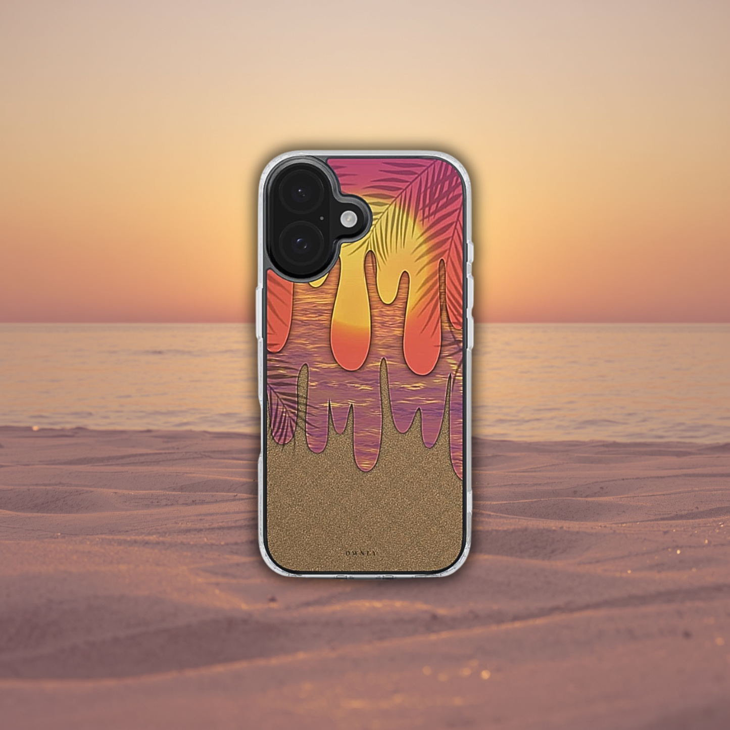 Sunset Drip - Clear Case