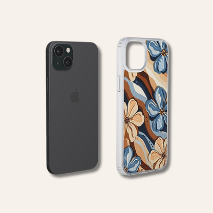 Midnight Bloom - Clear Cover Magsafe