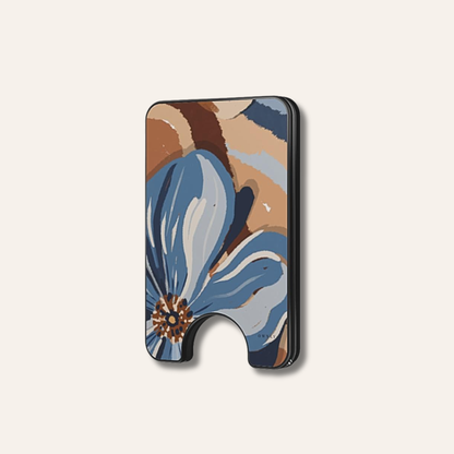 Midnight Bloom - Magnetisk Kortholder