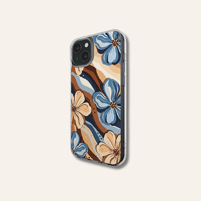 Midnight Bloom - Clear Cover Magsafe