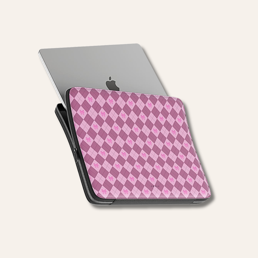 Pink Bow Club - Computer Sleeve