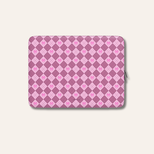 Pink Bow Club - Computer Sleeve