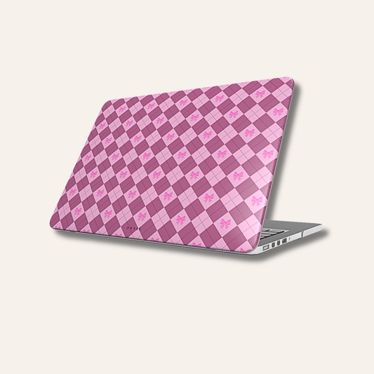 Pink Bow Club - Macbook Cover