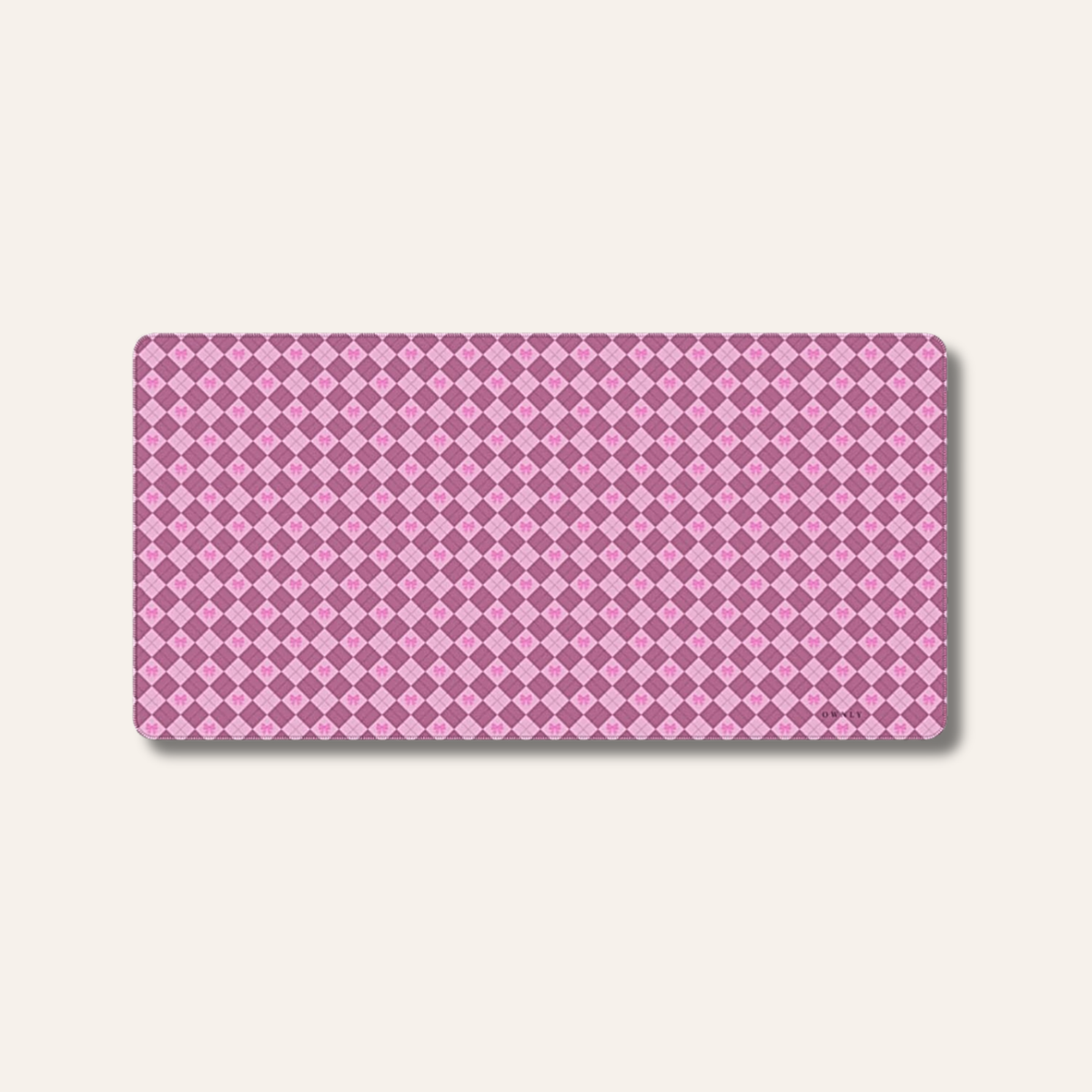 Pink Bow Club - Skrivebordsunderlag