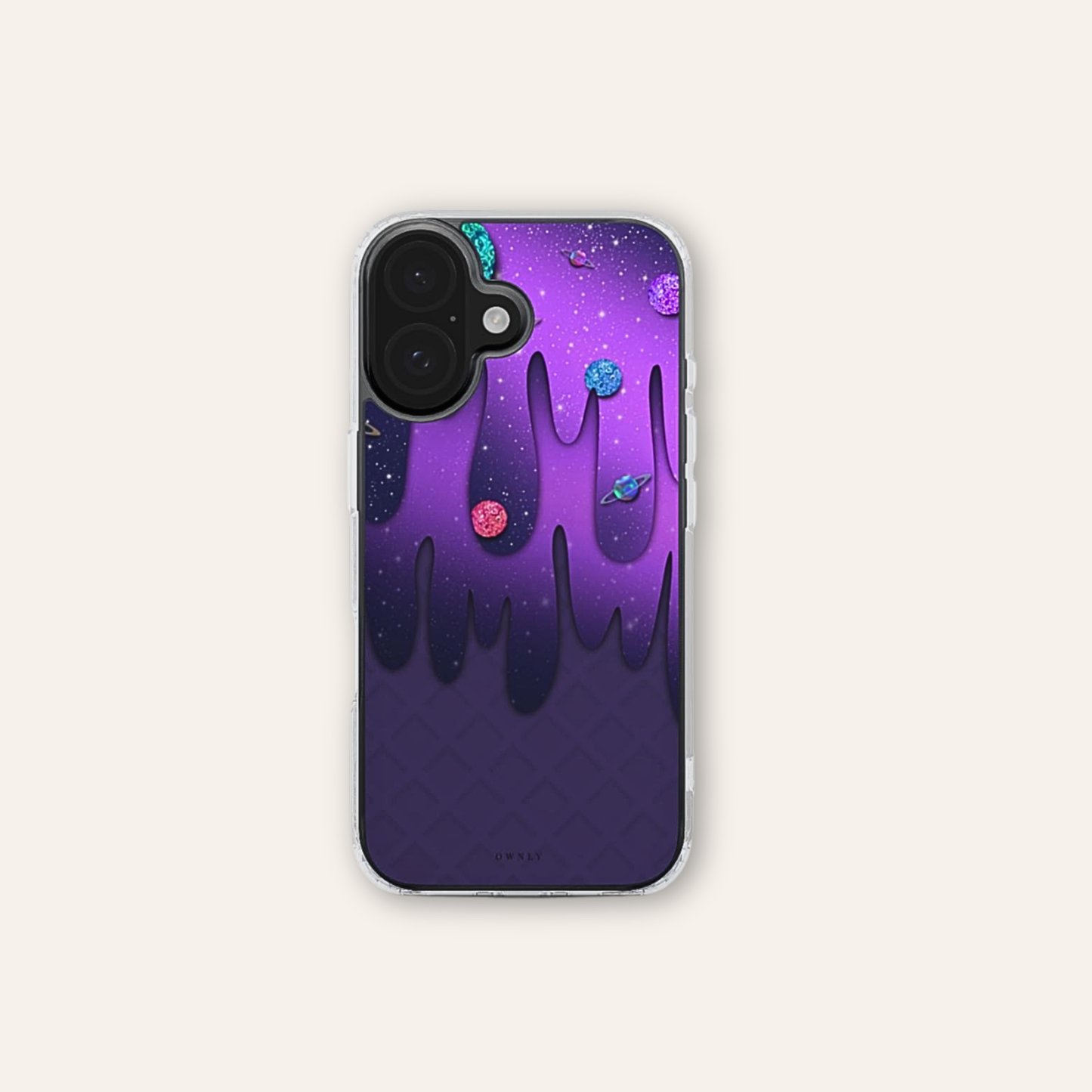 Galaxy Drip - Clear Case