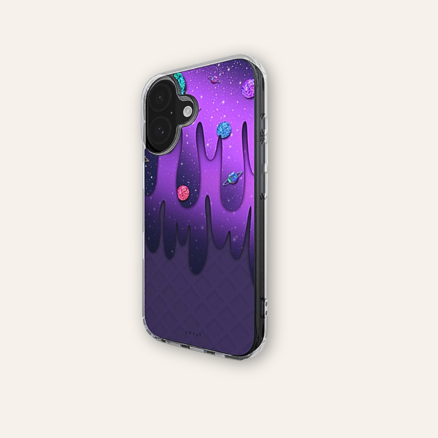 Galaxy Drip - Clear Case