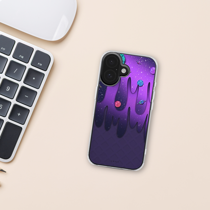 Galaxy Drip - Clear Case