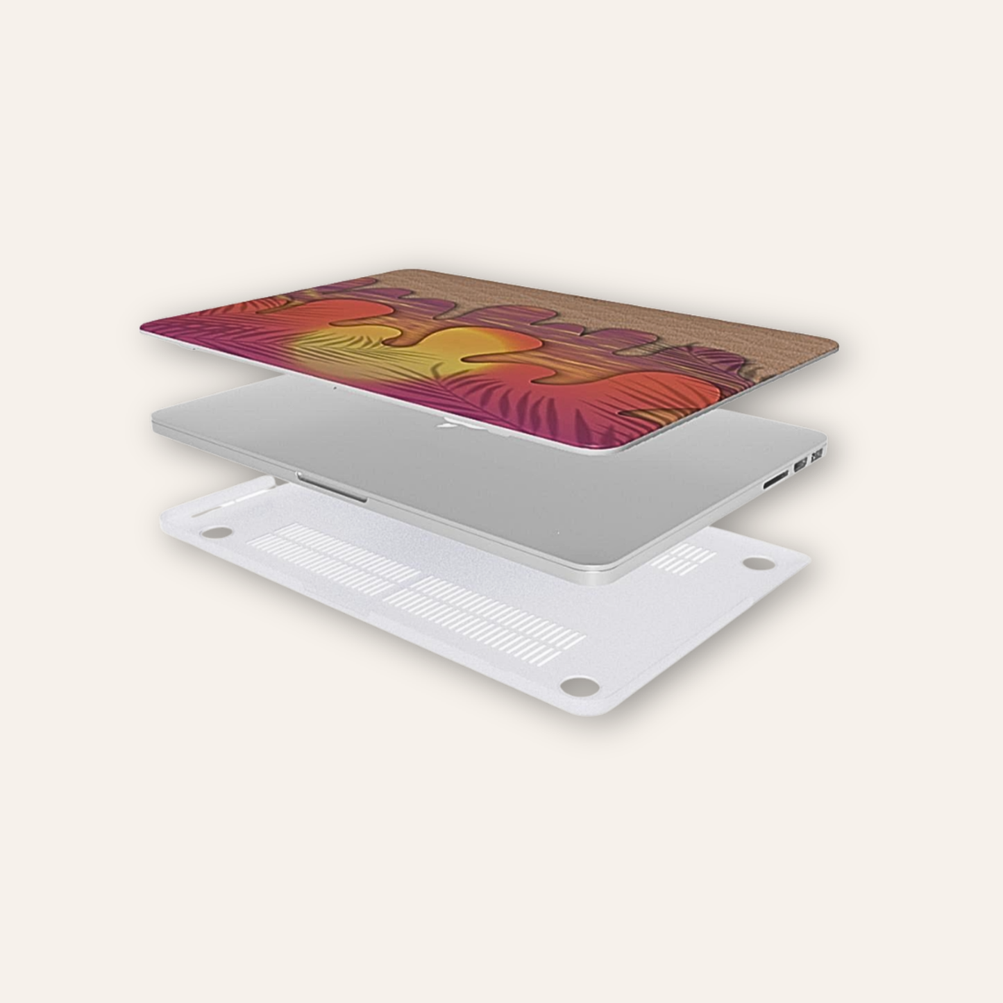 Sunset Drip - MacBook Case
