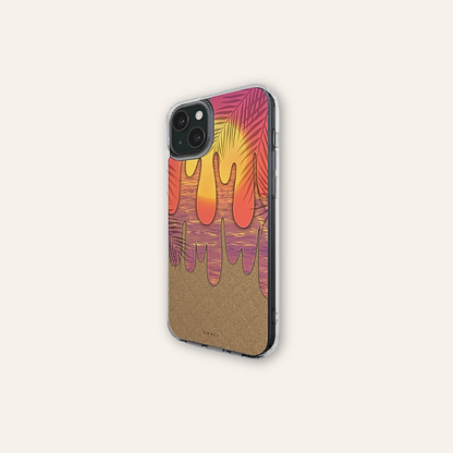 Sunset Drip - Clear Case