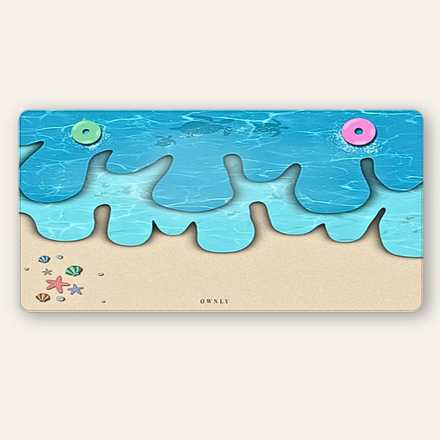 Ocean Drip - Desk Mat