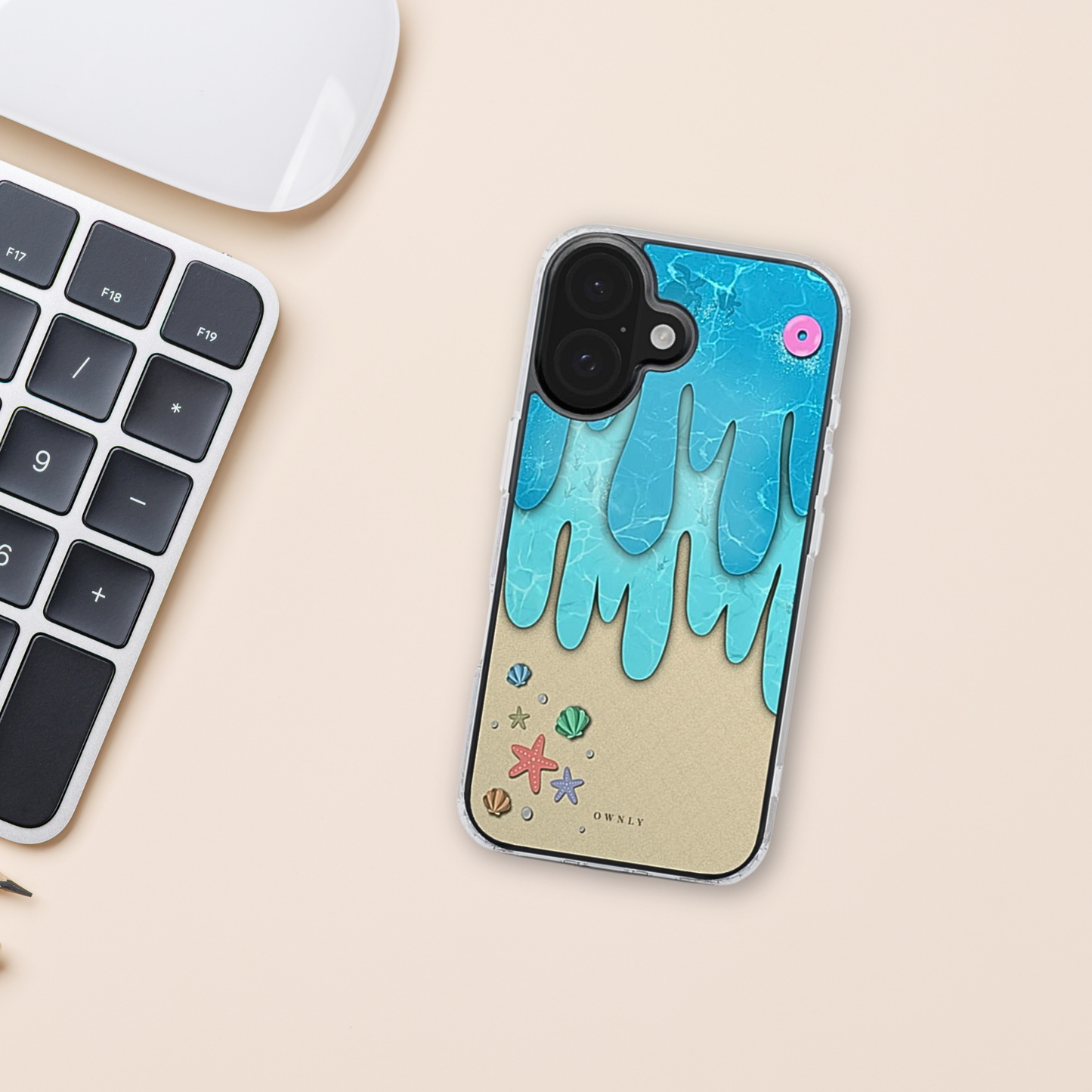 Ocean Drip - Clear Case