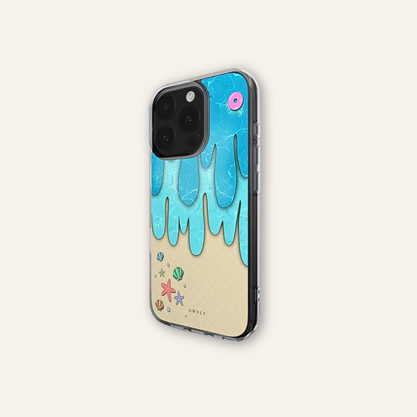 Ocean Drip - Clear Case